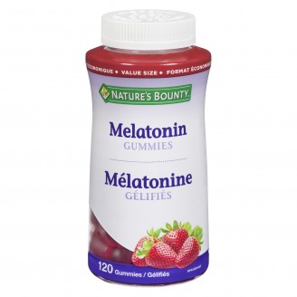Nature's Bounty Melatonin, Strawberry - 120 Gummies